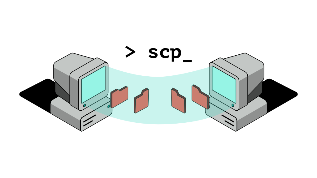 How to transfer files using SCP command